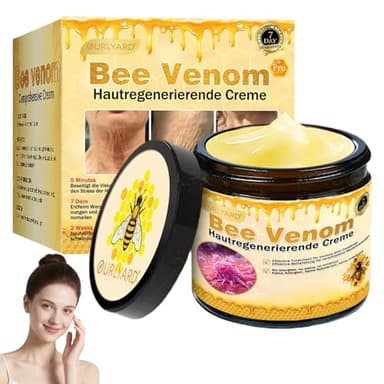 Ourlyard Bienengift Pro Umfassende Creme, Professionelle Bienengiftsalbe, Ourlyard Bee Venom Hautregenerierende Creme, Natürliche Inhaltsstoffe, für alle Hauttypen (1 Stück)