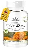 Lutein 20mg - mikroverkapselt - 60 Kapseln - vegan | HERBADIREKT by Warnke Vitalstoffe - Deutsche Apothekenqualität