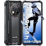 OUKITEL WP28S Outdoor Handy Android 14-10600mAh Outdoor Smartphone Ohne Vertrag, 16GB + 128GB / 1TB,6,52” Baustellen Handy IP68 Wasserdicht,13MP+5MP Kamera, NFC/GPS/Fingerabdruck/Face ID - Schwarz