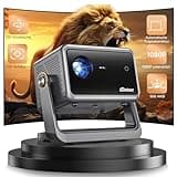Mini Beamer【Autofokus & Trapezkorrektur】 Tragbarer Beamer 1080P FHD unterstützt, iSinbox WiFi6 Bluetooth 135°drehbarer Beamer für Schlafzimmer, Outdoor Heimkino Beamer für TV Stick/PS5/Android/iPhone