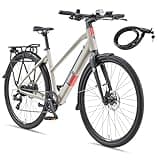 TELEFUNKEN E-Bike 28 Zoll Fahrrad für Damen & Herren | Pedelec Urban Citybike 7-Gang Kettenschaltung | Hydr. Scheibenbremsen | inkl. Panzerschloss | Elektrofahrrad 250 W Heckmotor | 417 Wh Li-Ion-Akku