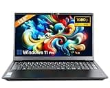 Lenovo - Schneller Laptop mit Intel Celeron N4500 2x2.80 GHz - 15.6 Zoll Full HD Notebook - 16GB DDR4 RAM - 512GB SSD - Webcam - Bluetooth - USB 3.2 - WLAN - inklusive Win 11 Pro + Greed Laptoptasche