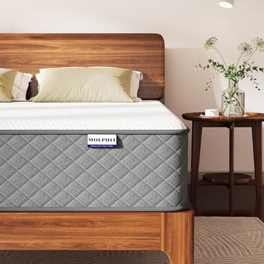 MOLPHIT Matratze 140x200, Höhe 25cm mit Oeko-TEX Zertifiziert, Härtegrad H3 und H4, 7 Zonen Taschenfederkernmatratze mit Komfortschaum, Gewebe mit weicher, Langlebig & Hautfreundlich, 140x200x25cm