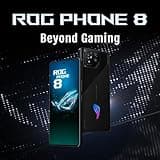 ASUS ROG Phone 8, EU Official, Phantom Black, 12GB RAM 256GB Speicher, Snapdragon 8 Gen 3, 6,78" AMOLED 165Hz, 50MP Gimbal Kamera