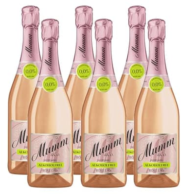 Mumm Rosé Dry Alkoholfreier Jahrgangssekt 0,0% vol. (6 x 0.75 l)