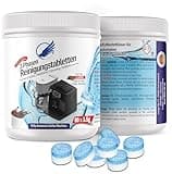 80 x 2-Phasen Reinigungstabletten für Kaffeevollautomat - 2in1 Protect & Clean - kompatibel und getestet für Jura & Siemens Kaffeevollautomaten - Extra starke Reinigungsformel. "Made in Germany"