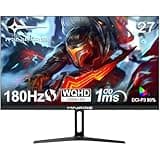 Minifire Gaming Monitor 27",180 Hz, WQHD, Nano IPS, OD 1ms, HDR, 120% sRGB, AMD FreeSync+,Motion Blur Reduction Technologie, VESA(100 x 100 mm) - Schwarz MFG27F4Q