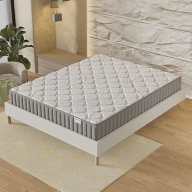 NOVEMBER – Matratze Sirius 140×200 cm – 16 cm Höhe – Naturlatex & Komfortauflage 400 g/m² (gegen Druckpunkte) – Fester, tonischer und umhüllender Halt