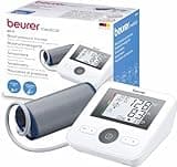 Beurer BM 27 Oberarm-Blutdruckmessgerät mit Manschettensitzkontrolle, klinisch validiert, für Oberarmumfänge von 22-42 cm, Risikoindikator, Arrhythmie-Erkennung, Meldung bei Anwendungsfehlern
