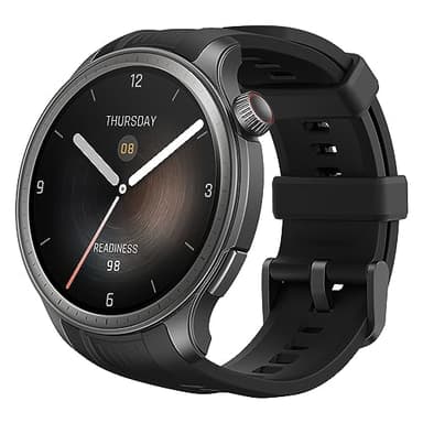 Amazfit Balance 46 mm Smart Watch, kontaktlose NFC-Zahlung, KI-Fitnesstrainer, 14 Tage Akkulaufzeit, Schlaf- und Gesundheitsüberwachung, GPS, 150 Sportmodi, Bluetooth-Anrufe für Android und iPhone