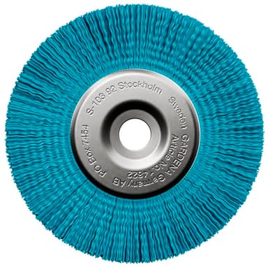 Gardena Fugenbürste Nylon: Zubehör und Ersatzteil für die Akku-Fugenbürste EasyWeed 1800/18V P4A, zur Unkrautentfernung auf empfindlichen Außenflächen, mit Nylonborsten (14822-20)