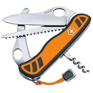 Victorinox Schweizer Taschenmesser, Hunter XTM, Multitool, Swiss Army Knife 6 Funktionen, Einhand-Feststellklinge, Korkenzieher, Holzsäge