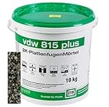 vdw 815 plus 2K-Fugenmörtel 10kg Steingrau