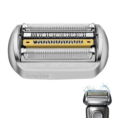 Series 9 Pro Elektrorasierer Scherkopf 94M, Ersatzscherteil für Herren Rasierer Serie 9, Kompatibel mit Scherkopf Series 9 Pro 9477cc,9330s,9465cc,9460cc,9419s,9390cc,9385cc, Matt Silber.