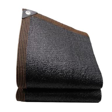 Sonnensegel für Gewächshaus, rechteckig, UV-Schutz, Baldachin, Gartenmarkise mit Ösen, 4 x 6 m