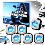 LA BELLEFÉE Auto Duft, Auto Lufterfrischer, Neuwagenduft, Autoduft, Bekämpft Gerüche im Auto, Autoparfüm, 6 x 4 ml, New Car Duft, Duft Lufterfrischer