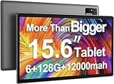 MESWAO 15,6 Zoll Tablet, MES-B3 Großes Tablets mit IPS-Display, Helio G99 Octa-Core, 6GB RAM+128GB ROM(1TB TF) Tablett, Android 13, 12000mah, BT5.0, 2.4G/5G WiFi, 32MP Kamera