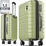 Travely Premium Handgepäck Koffer 55x40x20cm - passend für Ryanair, Lufthansa, Eurowings und co. I 36L Trolley Handgepäck mit sanften Rollen und praktischem TSA Schloss, Reisekoffer