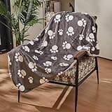 Kritter Planet wasserdichte Decke Liebesdecke für Sex, Hundedecke Wasserdicht Kuscheldecke Flauschig für Unterwegs Auto Rückbank Sofa, Sofabezug Hund Decke Couch Schutz Katze Waschbar, 75x130(Pfote)