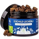 Wolfsbacher Z-Schild Snack für Hunde - Funktionssnacks für aktive Hunde | Mit Schwarzkümmelöl und Kokosöl für Schutz und Sicherheit | 140 Leckerlies für die gesamte Saison