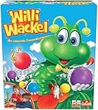 Goliath Willi Wackel, Spiele ab 4 Jahren, Gesellschaftsspiele für 2 bis 4 Kinder, Kinderspiel Geschenk für Junge und Mädchen, Spielzeug Geschenkideen, grün