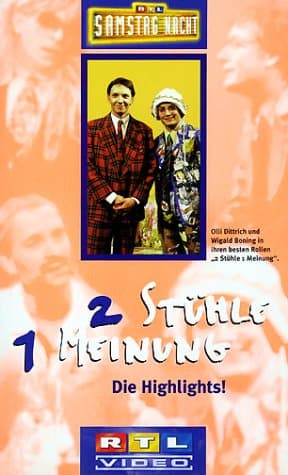 RTL Samstag Nacht - 2 Stühle 1 Meinung [VHS]