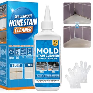 Mould Stain Remover Gel 150 ml, Effektiver Mould & Mildew Reiniger für Bad, Küche, Fliesen, Wände & Fugen – Leicht anzuwenden, Tropffreie Formel