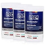 3x BSH Schnellentkalker 250g - für Wasch- und Spülmaschinen, Entkalker
