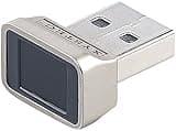 Xystec Fingerabdruckscanner: Finger-Abdruck-Scanner für Windows 7, 8, 8.1 & 10, mit 360°-Erkennung (Fingerabdrucksensor, USB Fingerabdruck Scanner, Zeiterfassung)