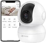 EZVIZ WLAN IP Kamera Überwachungskamera Innen schwenkbare, 1080P, Zwei-Wege-Audio, Bewegungserfolgung, IR Nachtsicht, Babyphone kompatibel mit Alexa, TY2