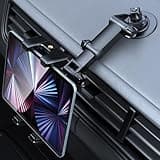 OHLPRO Tablet Halterung Auto mit 3M Klebepads, 360° Drehbare Verstellbare iPad Autohalterung, Ipad Halterung Auto Windschutzsche & Armaturenbrett Universal, für Alle 5-13" Telefone und Tablet Halter