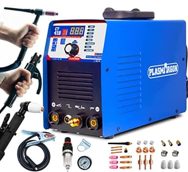 PLASMARGON PULS WIG Schweißgerät 180A Plasmaschneider 40A MMA Schweißgeräte 160A - 3 in 1 Kombi Schweißmaschine CT418, IGBT, 230V