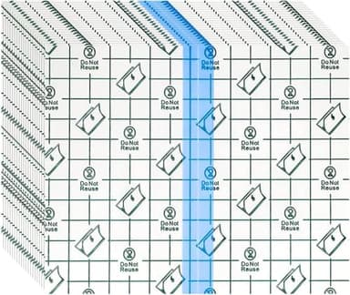 Duschpflaster, 70 Stück Folienverband, 12 x 15 cm Wasserdichtes Pflaster, Tattoo Aftercare Wasserdichte Klebebandage, Duschpflaster Wasserfest, Transparent Bandage zum Antiallergisch, Duschen, Sport