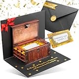 Gutschein zum Selberausfüllen als PopUp Schatztruhe, Gutschein Karte Geburtstag mit Rubbelkarte, Gutscheine zum selber ausfüllen, Gutscheinkarten zum selbstausfüllen, Gutschein Geburtstag, Geschenk