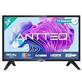 Antteq Essential Series TV 24 Zoll (60 cm) LED Fernseher,Dolby Audio,Triple Tuner DVB-C / T2 / S2,CI+,Hotelmodus,2024
