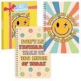 L1rabe 2Pcs Happy Retro Notebooks