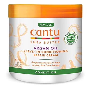CANTU Argan Oil Leave-In Conditioning Repair Cream, 453 g Verpackung kann variieren