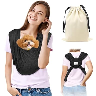 Healife Hunde Tragetasche, Hundetasche für kleine Hunde 5kg, Hundertucksack bis 15 kg, Hundertucksack bis 10kg, Tragetasche Hund, Hundetragetasche bis 10kg - Verstellbarer Riemen