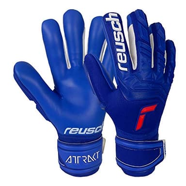 Reusch Unisex Torwarthandschuhe Attrakt Freegel Silver deep Blue/deep Blue 7
