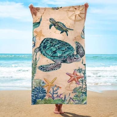 JINGTOPS Strandtücher, Strandtuch Mikrofaser, Handtuch Schnelltrocknend, Microfaser Badetuch Groß,Strandhandtuch XXL,Beach Towel für Den Strand Poolgeeignet Yoga,180X90cm