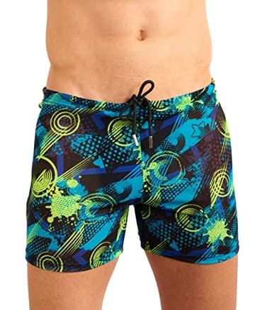 Kiniki Tan Through Sonnendurchlässige Badeshorts Herren Bademode - Java