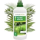 Purgrün® Palmendünger 1 Liter – Schnelles Wachstum dank extra Stickstoff – Guano für kräftige Palmwedel – Vollspektrum-Nährstoffe – Konzentrat für ca 400 Liter Gießwasser – Premium-Flüssigdünger
