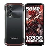 DOOGEE Blade10 Power Outdoor Handy Ohne Vertrag Android 14-10300mAh, 24GB+256GB/TF 2TB Outdoor Smartphone Wasserdicht, 50MP AI Kamera, 6.6 Zoll baustellenhandy, Drei Kartenfächer/ IP68/NFC/GPS/Face ID