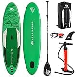 Aqua Marina , Unisex Adult - All-around Isup, 3.0m/12cm, Breeze All Around iSUP 3 0m 12cm with paddle and safety leash, Grün, 300 x 76 12 cm EU