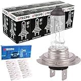 TECPO 10x H7 Auto Lampe 12V 55W PX26d Glühbirne Premium Halogenlampe