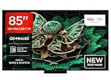 TCL 85C7K 85 Zoll QD-Mini LED Fernseher, 4K HDR Premium 3000, Smart Google TV mit 144Hz Motion Clarity Pro (Dolby Vision IQ & Atmos, CrystGlow HVA Panel, Audio von Bang & Olufsen, Game Master)