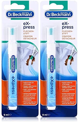 2x Dr. Beckmann express Fleckenstift 9 ml - Soforthilfe für Unterwegs