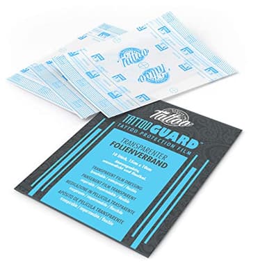 Believa Tattoo Protection Film - Transparente Pflaster - Atmungsaktiv, wasserdicht und flexibel - 10 x 15cm x 10cm (Zuschnitte)