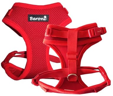 Beroni® Katzengeschirr ausbruchsicher 2.0 Better cat Harness Sicherheitsgeschirr Escape Proof kleine und große Katzen verstellbar Katzenleine Outdoor