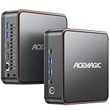 ACEMAGIC F2A AI Mini PC, Ιntel Ultra 7 155H(3D 16 Cores 22 Threads),32GB DDR5 1TB NVME SSD, WiFi7 Bluetooth 5.4 Micro Desktop Computer Für Gaming, Design und Programmierung